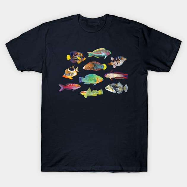 Tropical Fish T-Shirt by Soft Biology